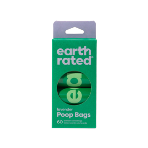 Earth Rated 60 Bags on 4 Rolls - Lavender