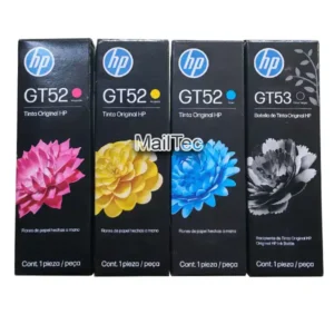 kit de tinta hp gt53 negro y gt52 colores 315, 415, 515, 530, 615, 720, 790 original