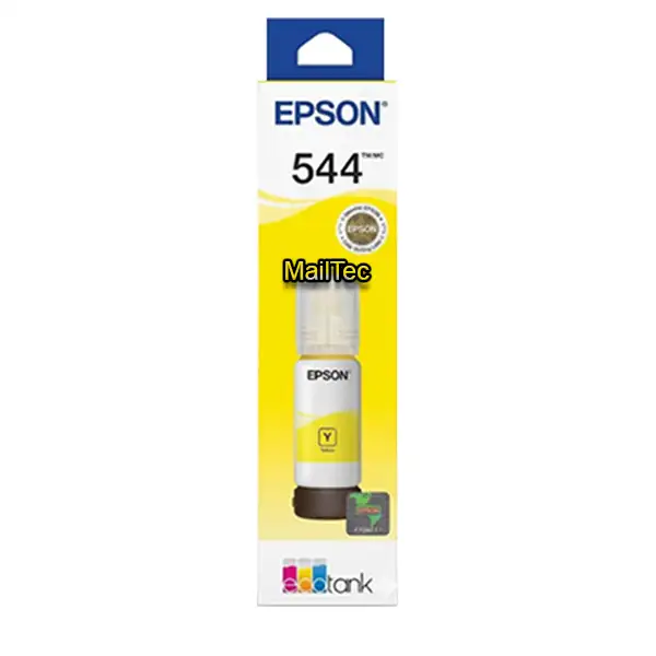 tinta epson t544 yellow para l3210, l3250, l5590 original