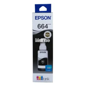 tinta epson t664120-al negro l220, l310, l350, l380, l375, l495, l575, l1455 original