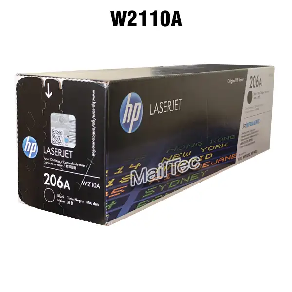 cartucho de toner HP 206a negro l.j. pro m255, m283, mfp m282