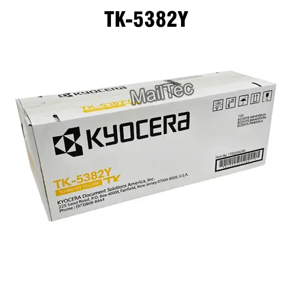 cartucho de toner kyocera tk-5382y yellow ecosys MA4000, PA4000