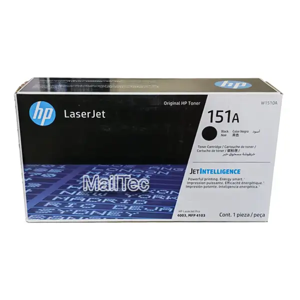 toner hp 151a w1510a negro l.j. 4003, Mfp 4103 original