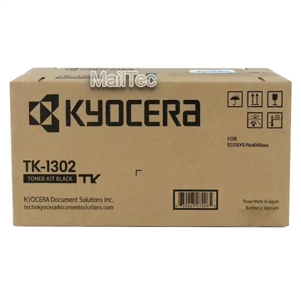toner kyocera tk-1302 negro ecosys pa4000wx original