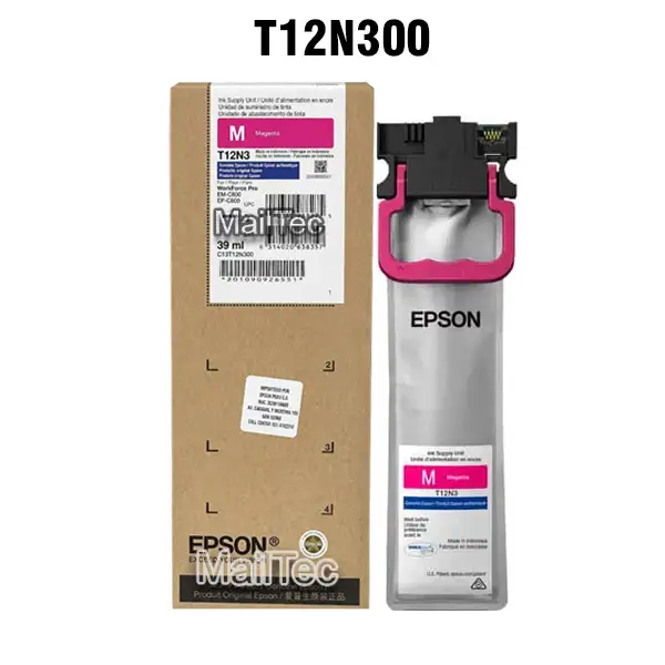 tinta epson t12n3 magenta workfroce pro EM-C800, EP-C800