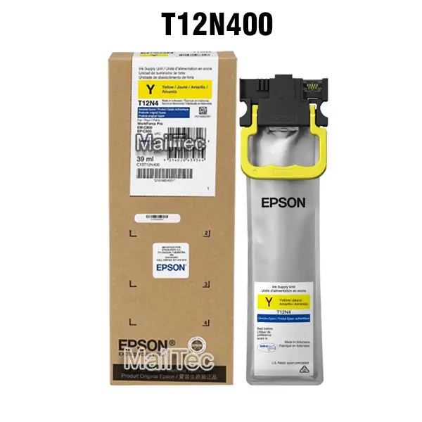 tinta epson t12n4 yellow workfroce pro EM-C800, EP-C800