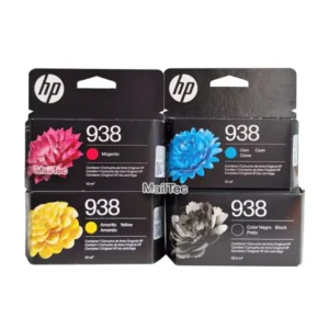 kit de tinta HP 938 negro y colores Officejet pro 9110 , 9120, 9130, 9720, 9730 original