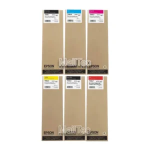 kit de tinta epson t50l los 6 colores SureColor T5770DM, T5770DR, T7770D, T7770DM original
