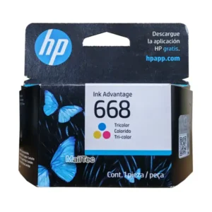 tinta HP 668 7FP36VL color DeskJet Ink Advantage 2900, 2975, 4300, 4375, 6500, 6575, 6578 original