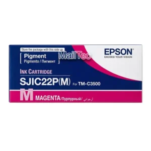 tinta epson C33S020582 magenta SJIC22P ColorWorks c3500, tm-c3500 original