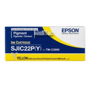 tinta epson C33S020583 yellow SJIC22P ColorWorks c3500, tm-c3500 original