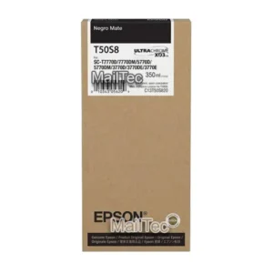 tinta epson t50s820 negro mate SureColor SC-T7770D, SC-T7770DM, SC-T5770D, SC-T3770D original